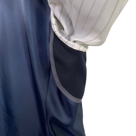 Banana Republic Navy Wool Blend Tailored Fit Blazer - Picture 10 of 12